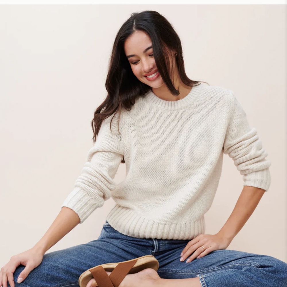 Jenni Kayne Classic Crewneck sweater M